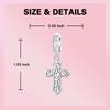 925 Silver Red Heart & Mum Dangle Love Forever Charm Fit 4MM Hole Diamete Bracelet DIY Jewelry for Women Bracelet Beads