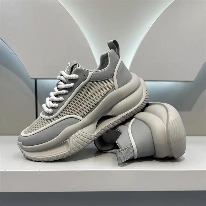 Spring Autumn New Luxury Men's Sneakers Classic Fashion Versatile Casual Shoes Mesh Breathable Soft Bottom Sports Running Shoes