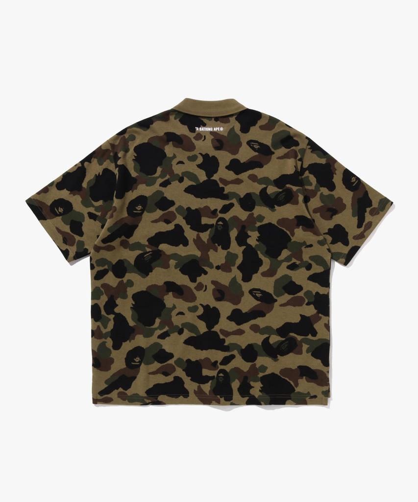 Мужская футболка-поло Beipeu First Camo Jacquard свободного кроя (M) зеленый