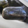 1Pair Carbon Fiber Car Rearview Mirror Cap Cover Trim For Toyota Corolla 2007-13