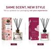 Набор диффузоров для дома Soul & Scents "Океан и Цветок" - 120 мл с 6 фибровыми палочками в комплекте | Без токсинов и для снятия стресса | Длительное действие | Комната F