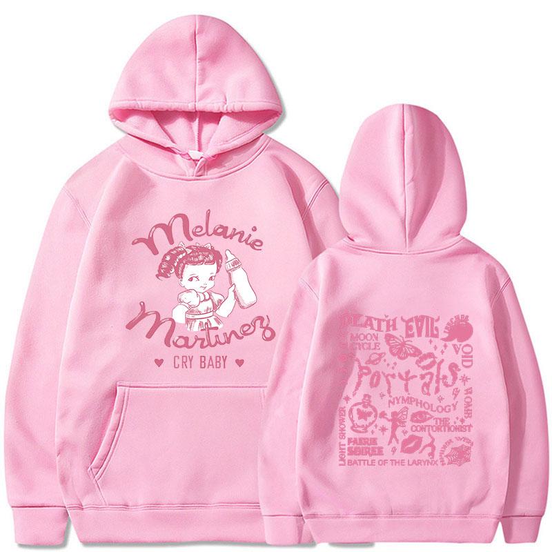 Толстовка Melanie Martinez Cry Baby для мужчин Винтажные толстовки с капюшоном Уличная одежда Графические толстовки Флисовая уличная одежда