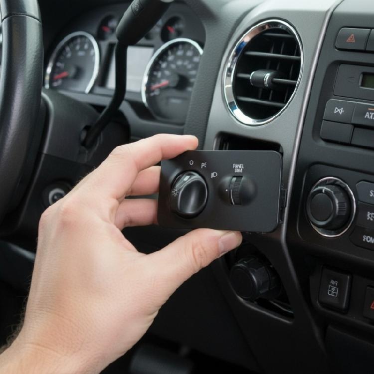 Headlight Switches Trim, Headlight Control Switches Frame Trim Decoration Cover 88924369, F81Z11654AA