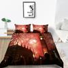 3D Fireworks Pattern Home Bedding Set Bedding Cover Pillowcase AU/US/EU Full Size Bedding Set Home Decoration