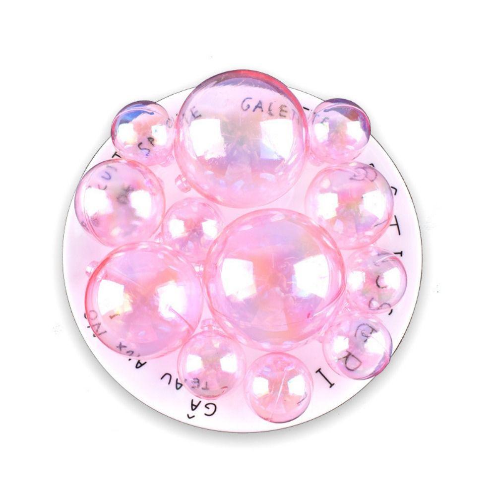 32PCS Mixed Sizes Ball Cake Toppers Mixed Color Cake Ball Decoration Baby Shower