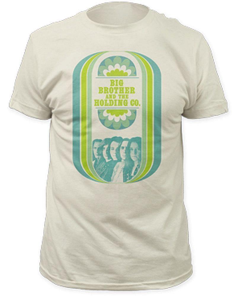 Big Brother And The Holding CompanyJanis Joplin "The Band" T-Shirt Free Ship