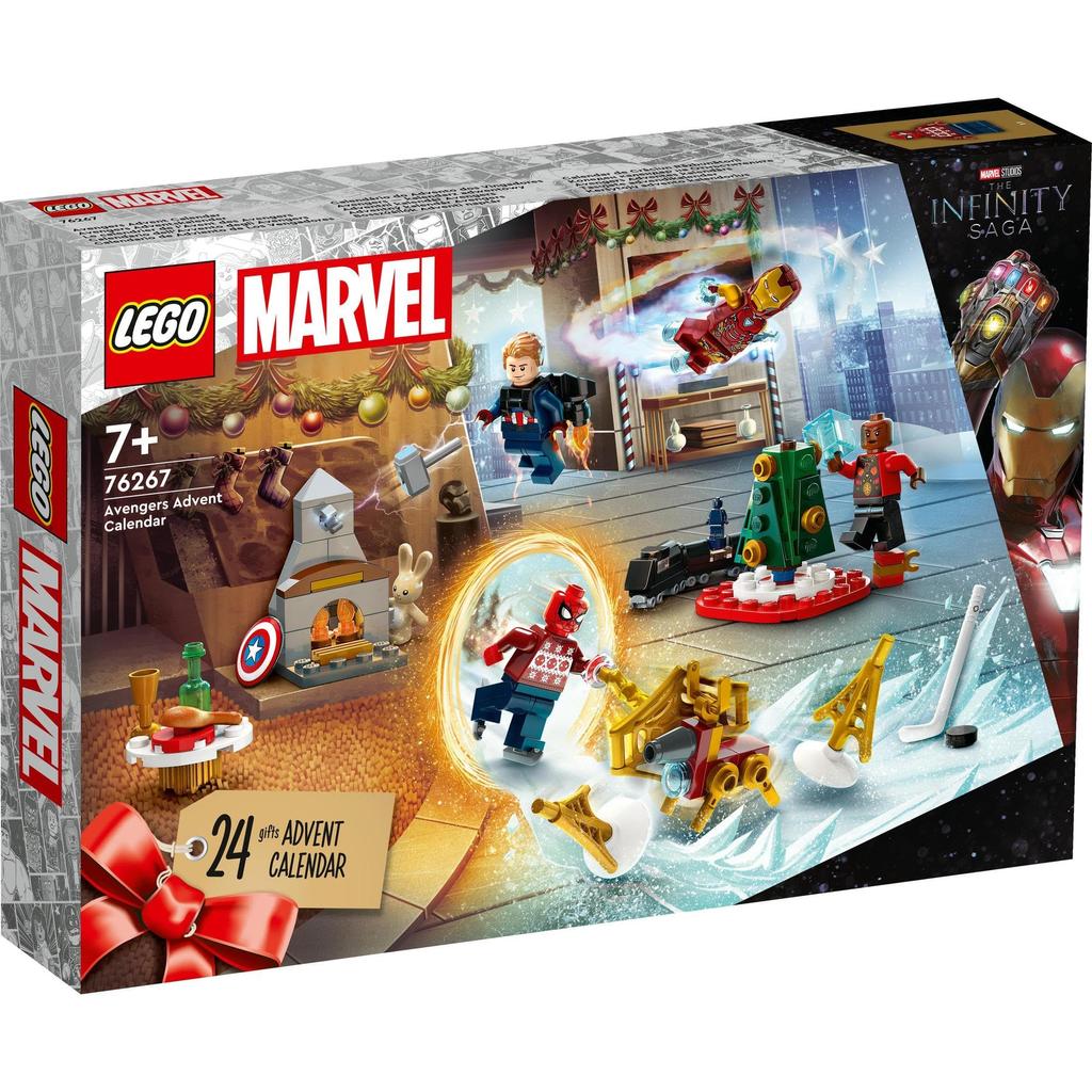 LEGO Super Heroes Avengers Advent Calendar 76267 Toy Block Christmas Present Present American Comics Super Hero Boys 7 Years Old ~