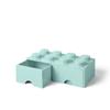 LEGO Brick Drawer 8 Aqua Light Blue 40061742