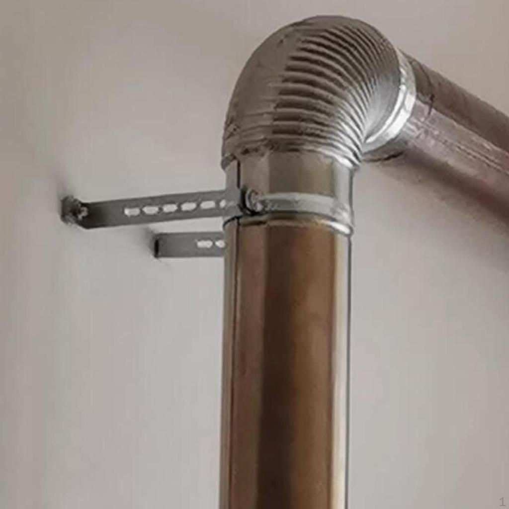 Держатель кронштейна для трубы дымохода, расстояние от стены 30 см, вешалка для печи, каминное оборудование