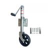 Kiwet Trailer Jack Wheel - 1500 Lb Capacity, Seamless Steel Tube, Labor-Saving Hand Crank, Outrigger Jack for Boats, Campers, Yachts, Caravans (1500 L