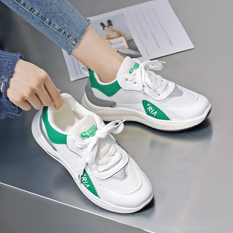 Повседневная спортивная обувь. Женские новые модные повседневные женские кроссовки с сетчатой ​​поверхностью.