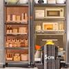 BieYing Upgraded Carbon Steel Pull-out Kitchen Storage Rack