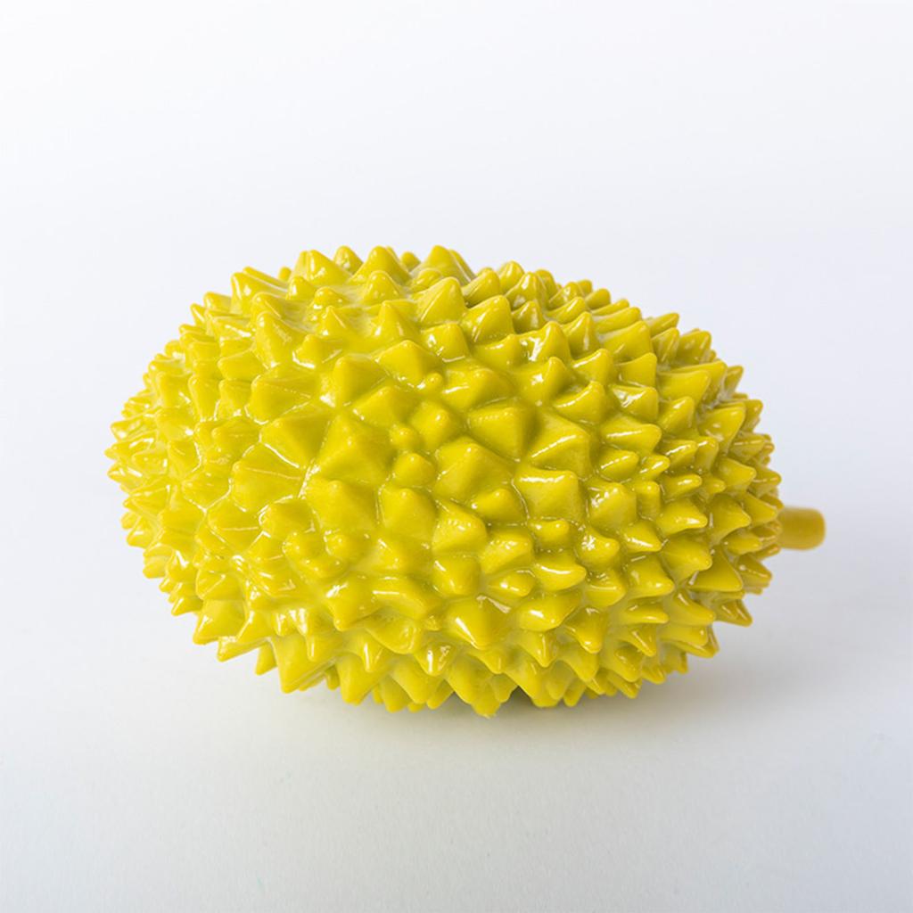 Durian Dog Squeaky Toys Simulation Durian Shape Bite Resistant Interactive Dog Squeaky Toy for Chewi