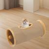 Cat Tunnel for Indoor Cats Toy 19.69x9.84inch Resting Pet Supplies Scratch Resistant Kitten Cave
