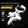FURONGHUA 100m Stainless Steel Frame Tape Measure