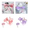 Dog Lovely Bowknot Vest Leash Comfortable Dog Vest Leash for Medium Dogs Leash Multicolored Leash