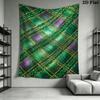 St.Patrick's Day Wall Tapestry Aesthetic Wall Hanging Printed Fabric Blanket Decorative Tapestries for Bedroom Living Room Home Decor