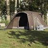 VidaXL Tente familiale à dôme 6 personnes marron imperméable, tente, abri de camping, abri de jardin, tente de camping, abri 4009465