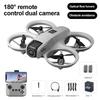 Mini Drone - BYTELIKE - Double Camera 4K - Obstacle Avoidance - 6 Min Flight Time - Light Gray