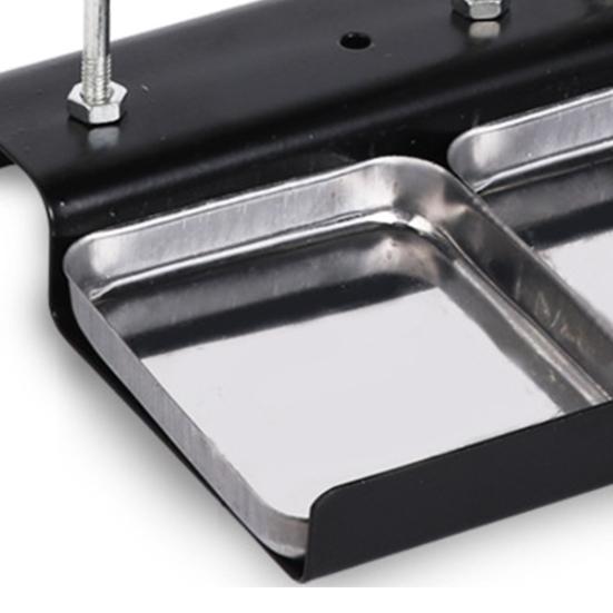 D-образная пружинная конструкция с двойной губкой и канавками, подставка для паяльника, портативная квадратная подставка для электрического паяльника, обслуживание монтажной платы