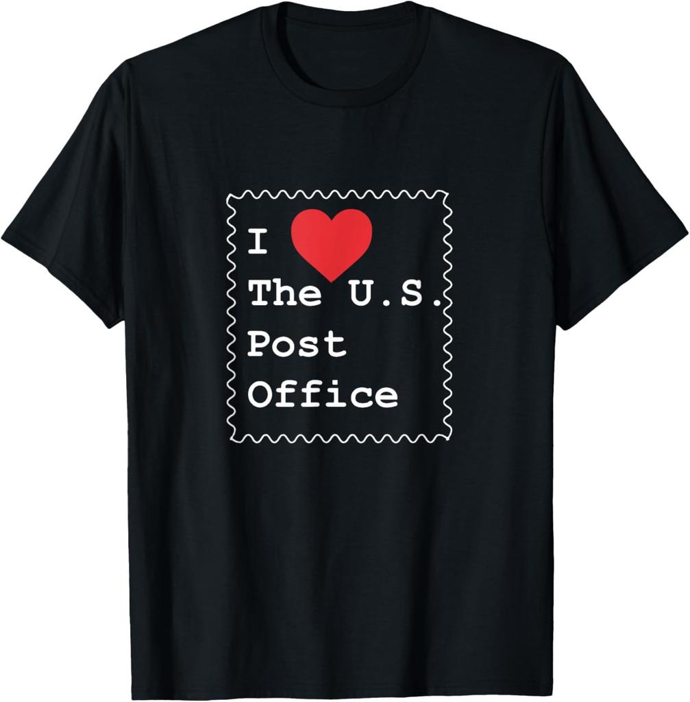 I Heart the US Post Office Love Support Mail-in Voting T-Shirt