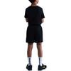 Nike Шорты Dri Fit Детские Черный/Черный/Белый HJ1005-010