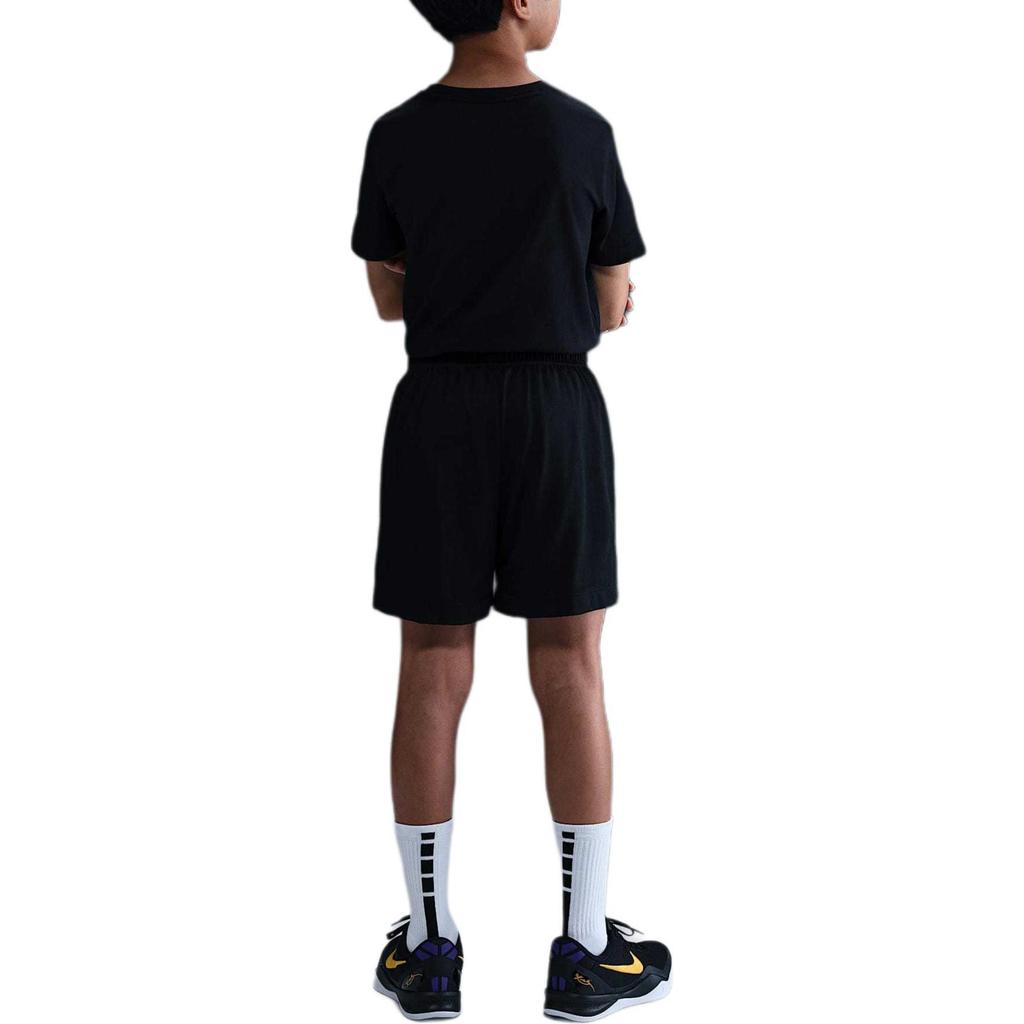 Nike Шорты Dri Fit Детские Черный/Черный/Белый HJ1005-010