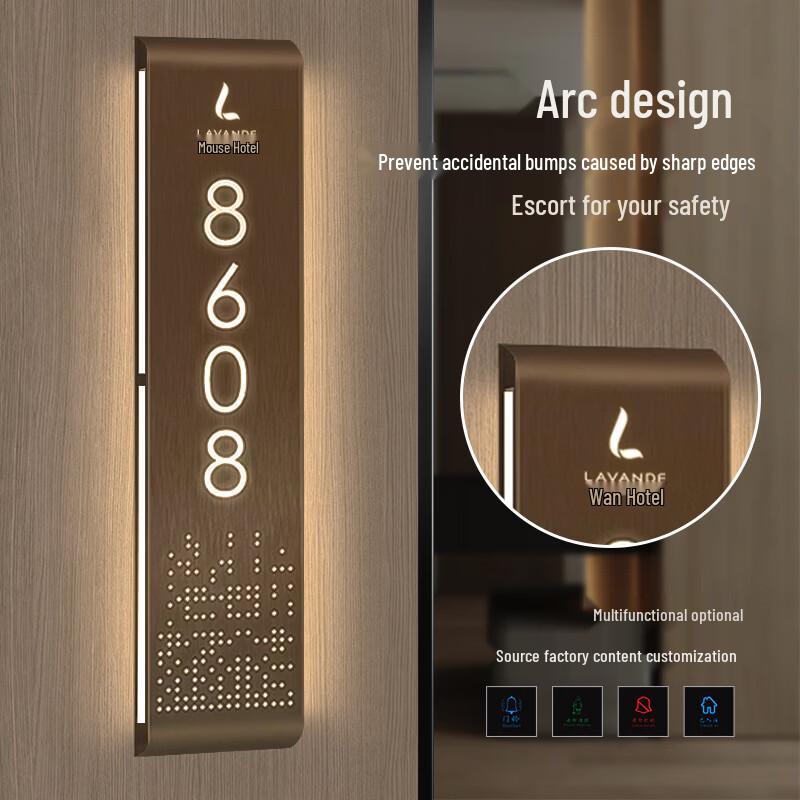 Светодиодный светящийся номер дома Ally