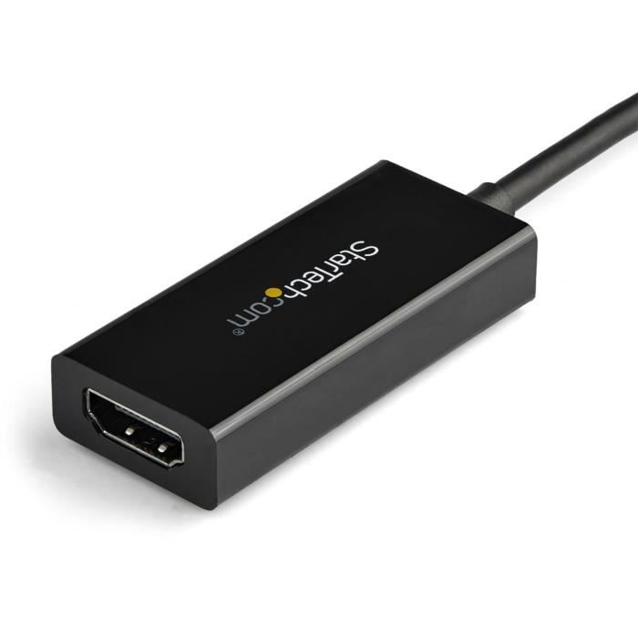 StarTech.Com USB Type-C To HDMI Adapter 4K 60Hz with HDR - Thunderbolt 3 Compatible - DP 1.4 - HDMI 2.0b (CDP2HD4K60H)
