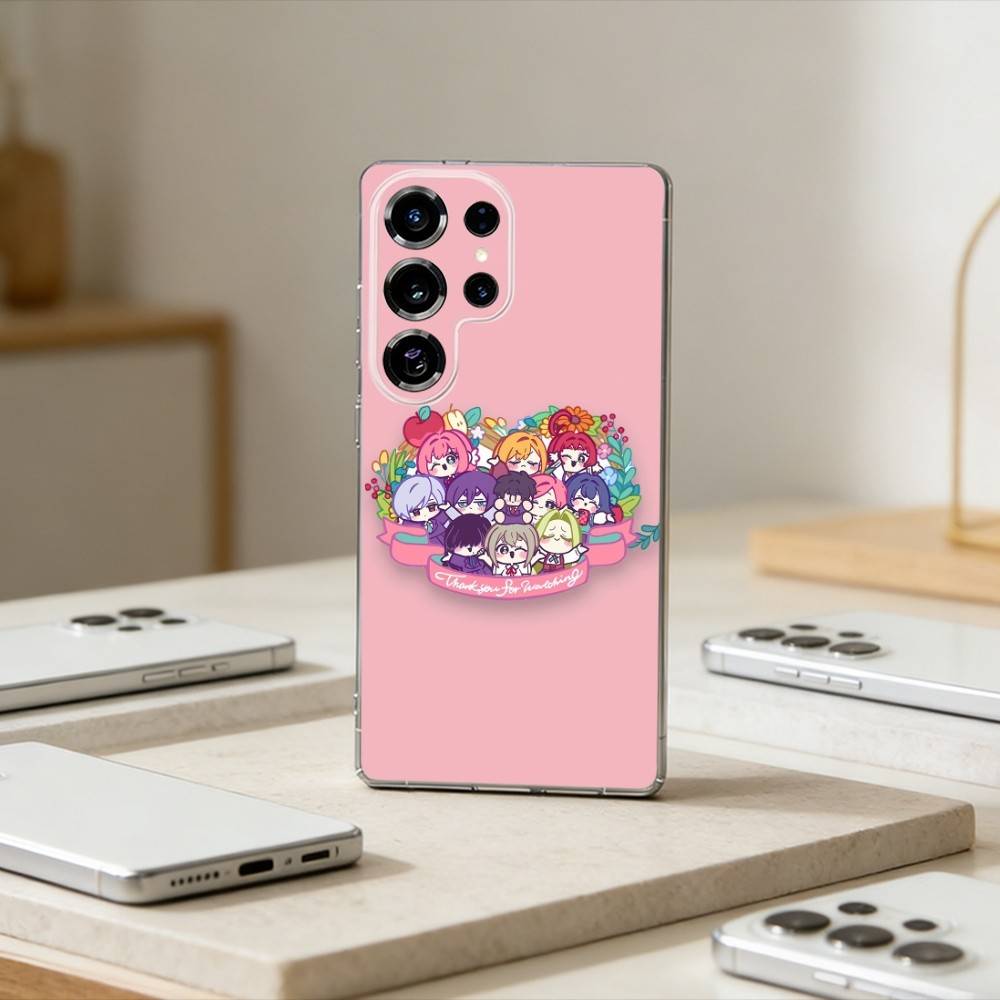 Anime T-The 100 G-Girlfriends Phone Case For Samsung S25,S24,S21,S22,S23,S30,Ultra,S20,Plus,Fe,Note,10,9,5G Transparent Cover