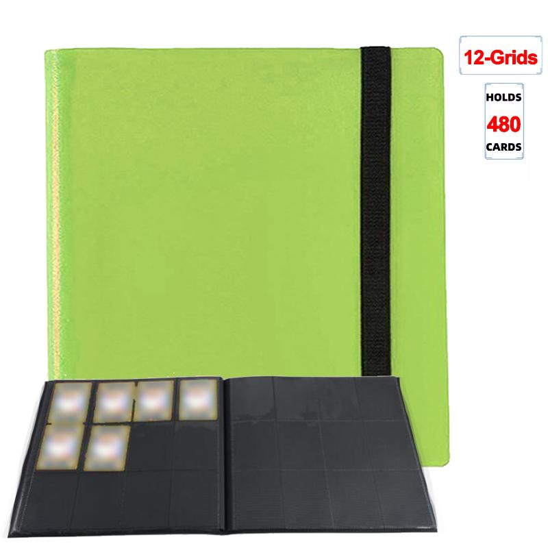 160/360/480 Cards Capacity Pocket Holder Binders Albums For Game Card Book Sleeve Holder PP Cover Ideal For Basketball Cards NEW