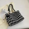 Viney tote bag women's bag canvas large capacity fashionable single shoulder versatile commuting bag