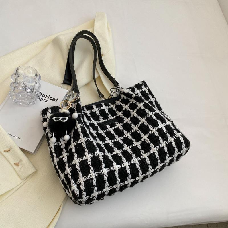 Viney tote bag women's bag canvas large capacity fashionable single shoulder versatile commuting bag