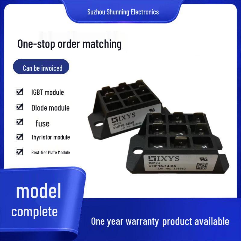 Brand New Original VHF15-08io5 & VHF15-12io5 Rectifier Bridge Thyristor Diode In Stock