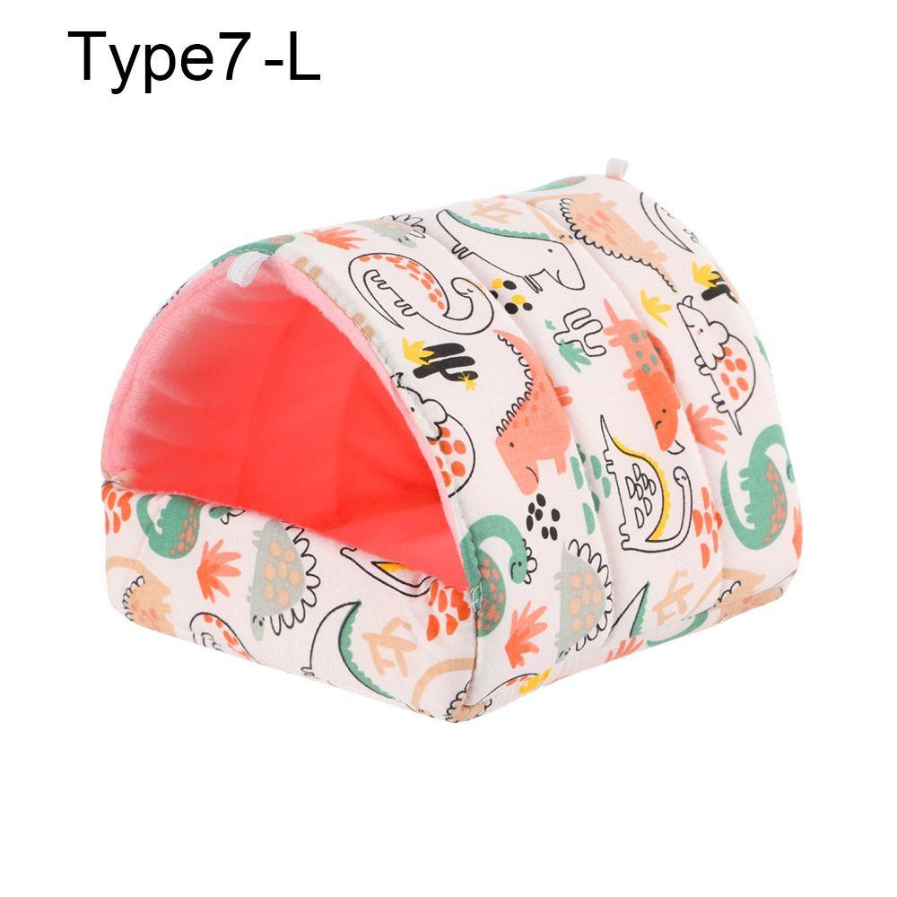 Cute Mini Cage Comfortable Winter Guinea Pig Nest Small Animal Sleeping Bed Warm Mat Hamster House