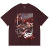 Унисекс футболка из 100% хлопка плотностью 230 г/м² с принтом Shaman King V1, тяжелый хлопок