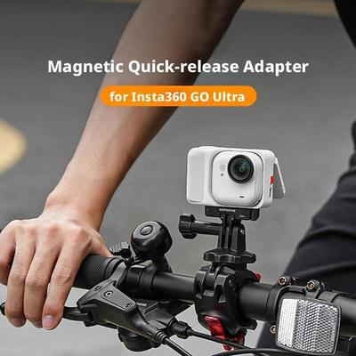 НОВОЕ Магнитное крепление быстрого снятия для Insta360 Go Ultra Удлинительный адаптер-держатель Кронштейн для Insta 360 Go Ultra Аксессуары