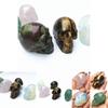 Quartz 5cm Natural Crystal Skull Carved Skull Reiki Healing Sculpture Decor