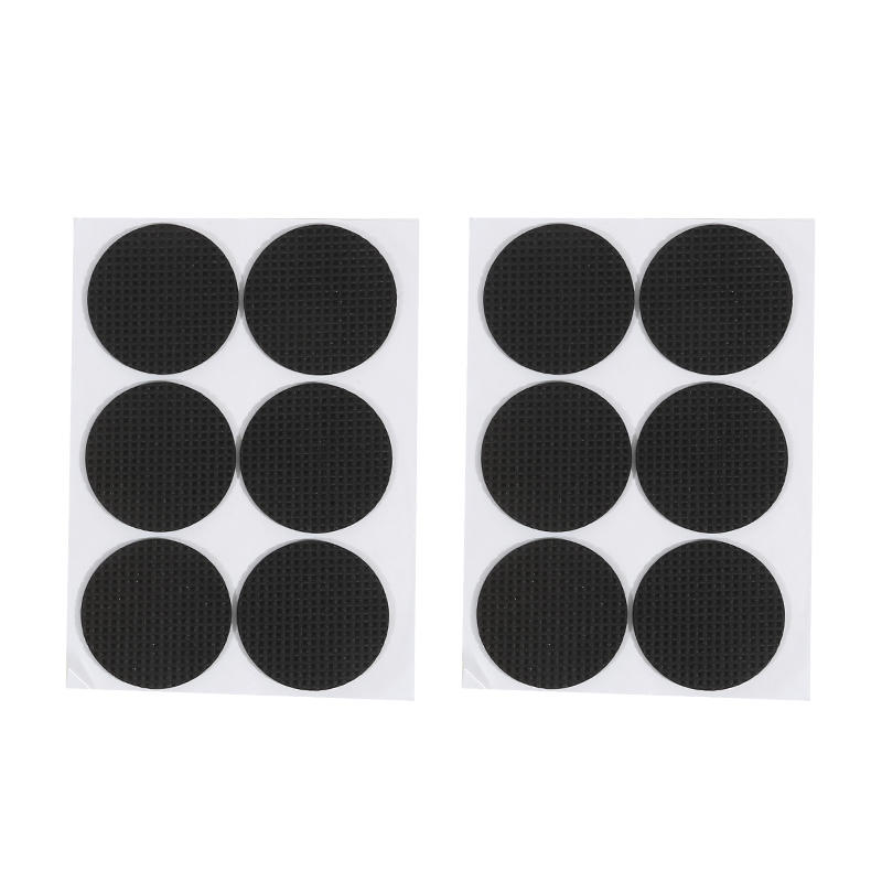 12/30/48PCS Non Slip Furniture Pads Self Adhesive Furniture Grippers Chair Leg Pads Floor Protectors