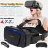 3D VR Игровые Очки, Панорамный VR Бокс для Ношения на Голове, для Смартфонов 4,7-7,0 Дюймов