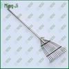 Mingji 14-Tooth Garden Rake with Steel Handle