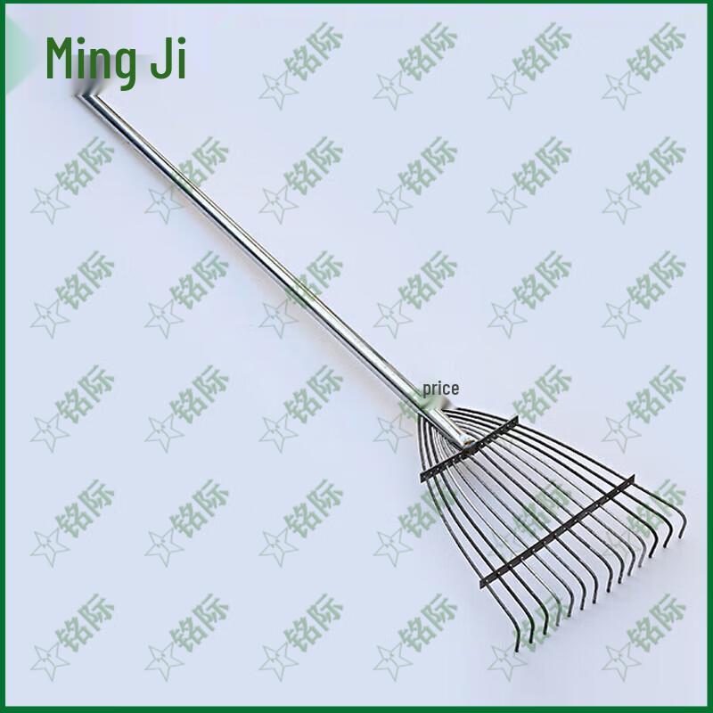 Mingji 14-Tooth Garden Rake with Steel Handle