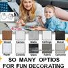 Plastic Handwriting Stencil: Letters, Numbers & Symbols