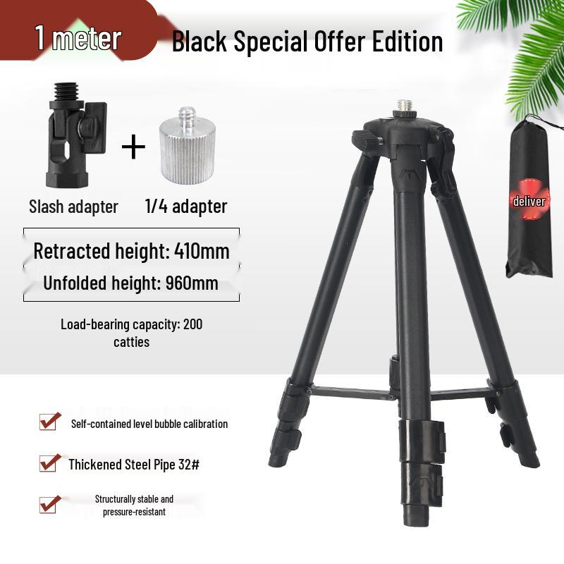 Стальной сплав Лазерный уровень Штатив - 1,2/1,5 м Утолщенный Мини-штатив