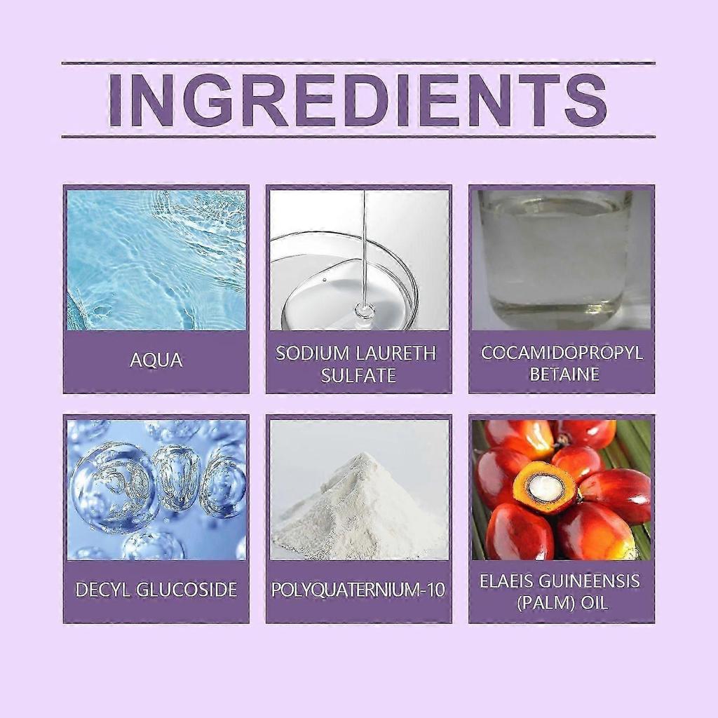 Nourishing Purple Shampoo for Vibrant Color, Moisturizing & Sulfate-Free, 100ml