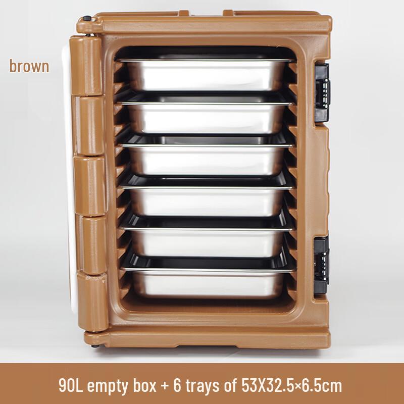 90L Commercial Insulated Food Catering & Delivery Box