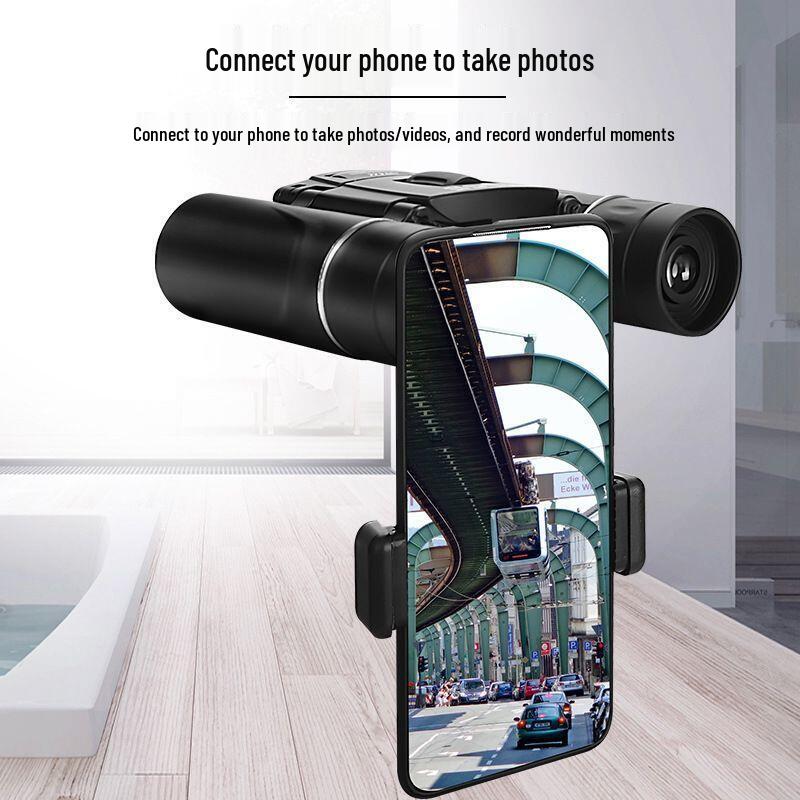 Компактный бинокль 40x22 HD с высоким увеличением, профессиональный, для путешествий на природе