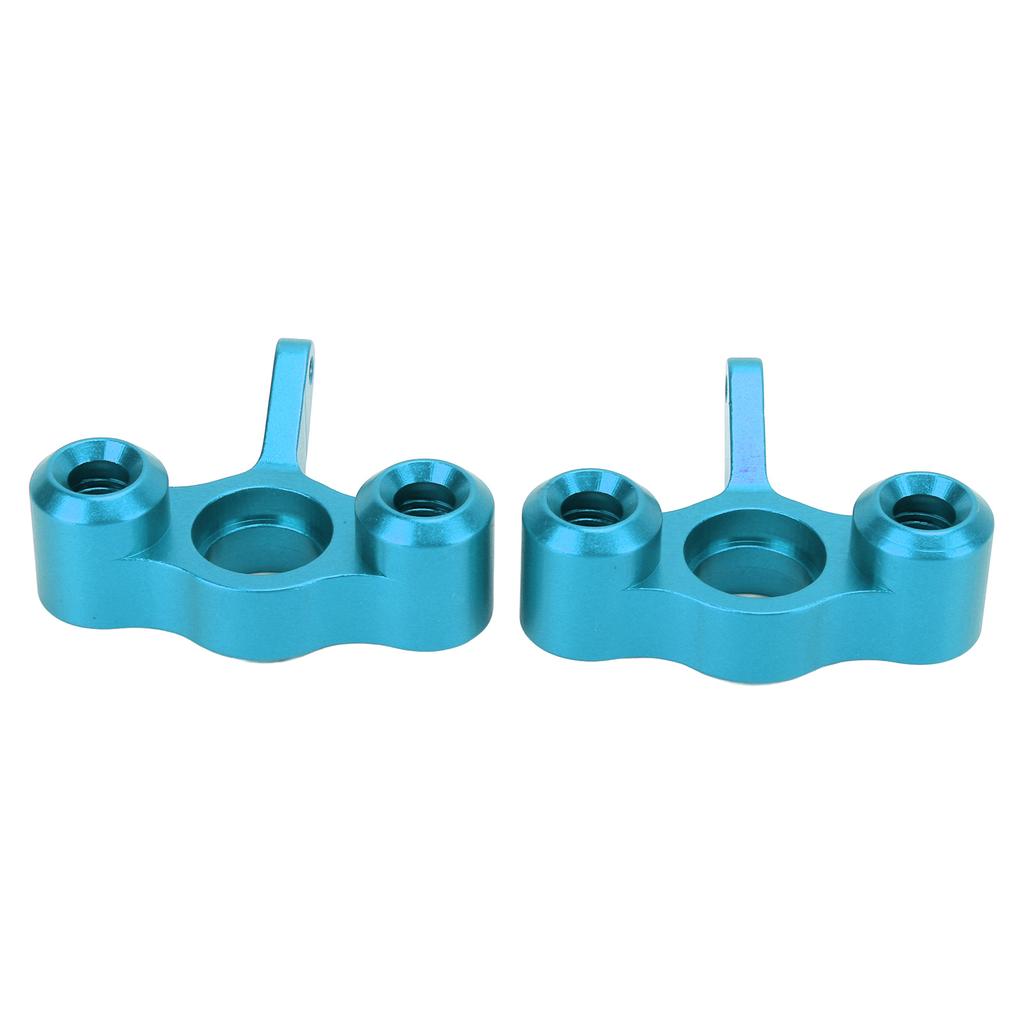 2Pcs RC Metal Steering Knuckles Replacement RC Aluminum Alloy Steering Hub Carrier for JLB 1Celsius10 Truck