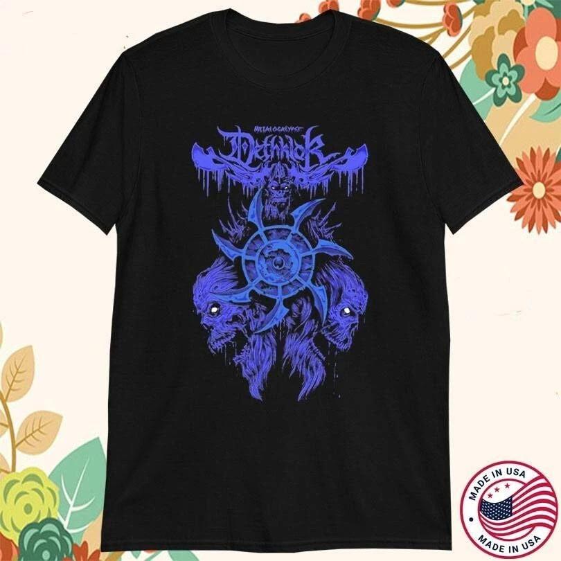 New Hot Dethklok Metalocalypse Dethklok Band Unisex Black T Shirt Size S-5XL Unisex T-Shirt