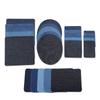 25Pcs Denim Cloth Patches Sewing Decoration Patch DIY Clothes Repairing